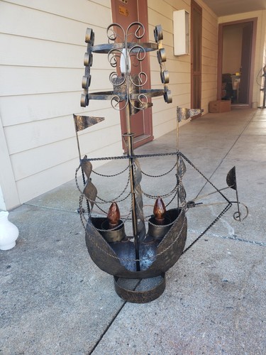 Grande lampada nave pirata