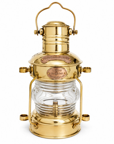 Lampada olio ancoraggio ottone