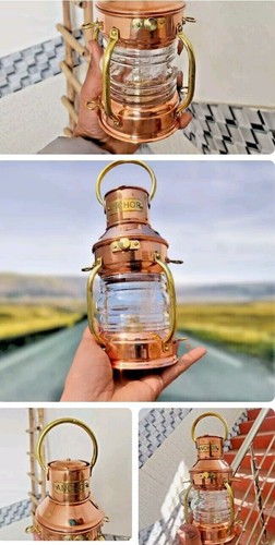 Lampada rame ancoraggio - , ottone