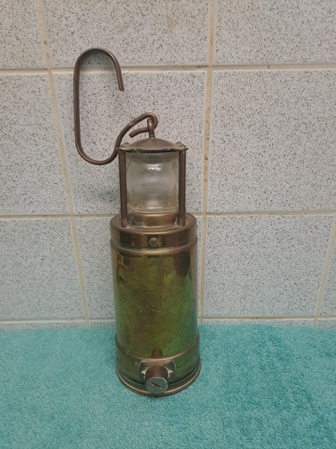 Mcgeoch brass ship lamp - mcgeoch,