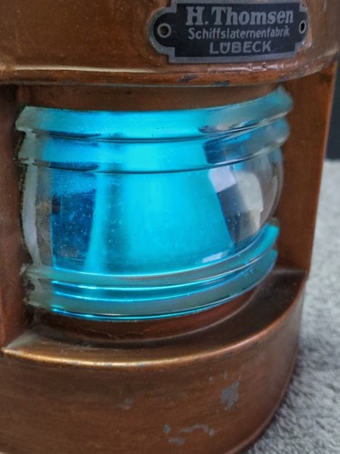 Lampada marina vintage nave