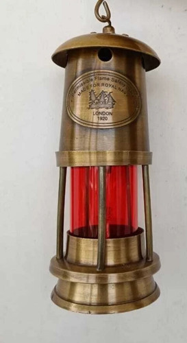 Lampada antica ottone minore