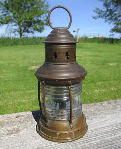 Lanterna vintage perko ottone - vintage,