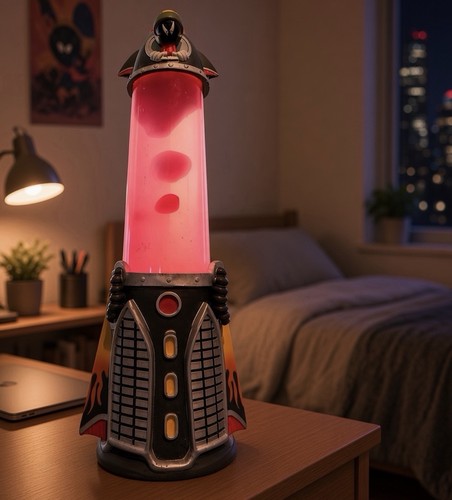 Rara lampada lava vintage